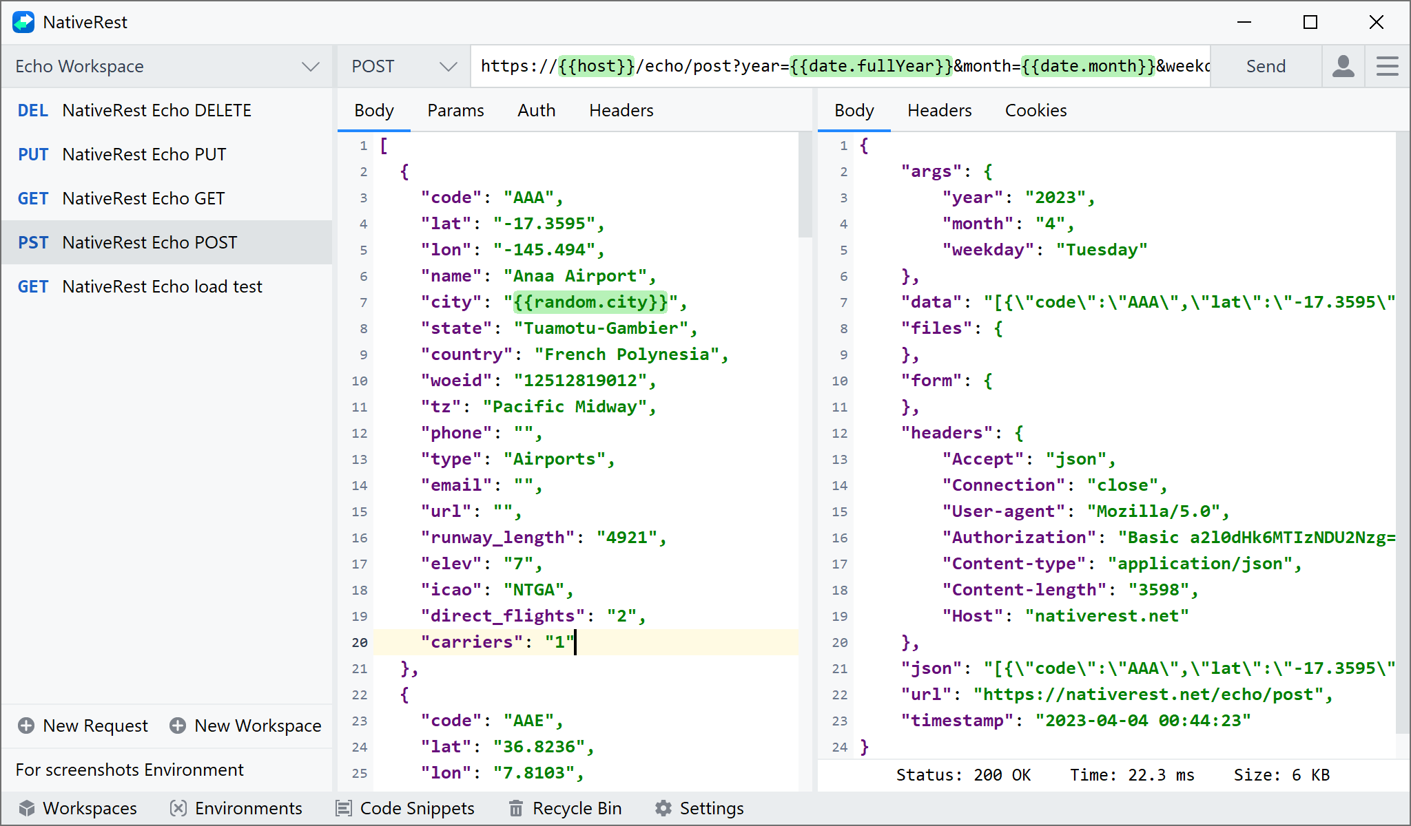 NativeRest – Rest API Client | Windows